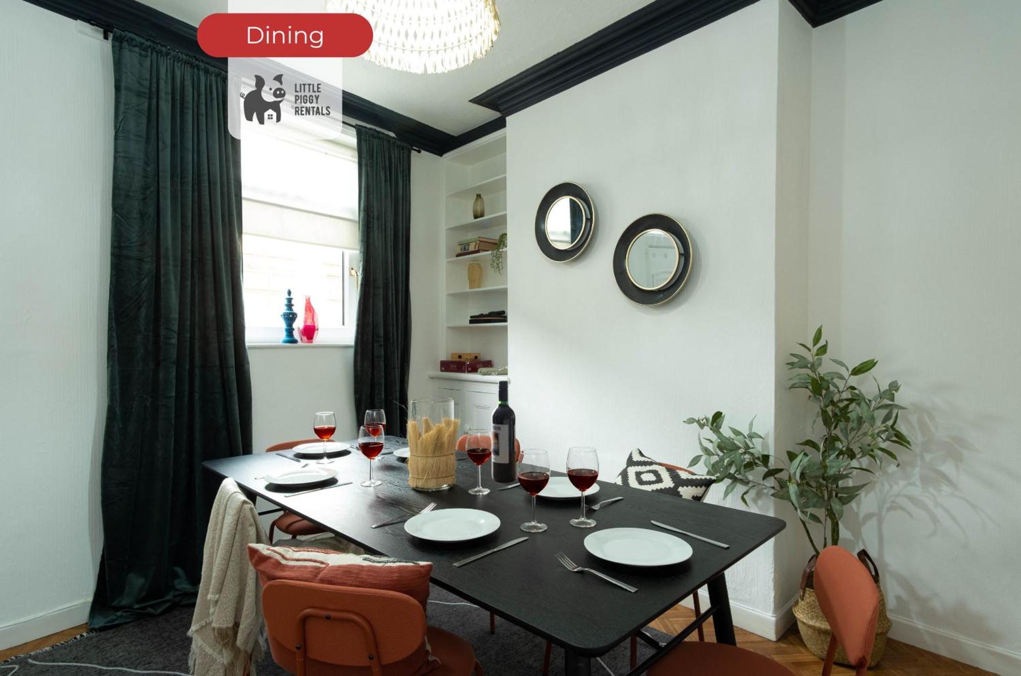 2 Bedroom Apartment By Littlepiggyrentals Short Lets & Serviced Accommodation Leicester With Wi-Fi, Free Parking & Outdoor Area 客房 照片
